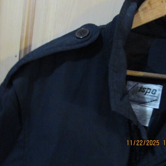 Vintage Ispo trench coat with or without belt - Picture 4 of 5